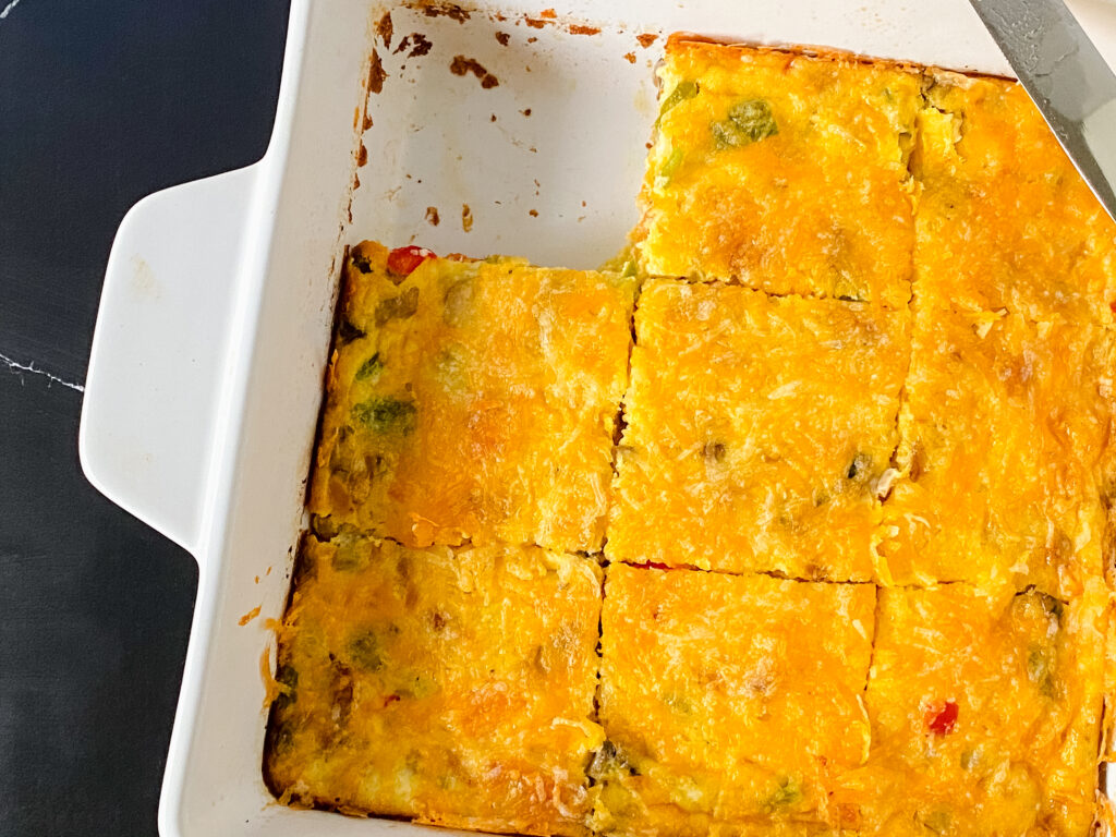 Baked fritatta