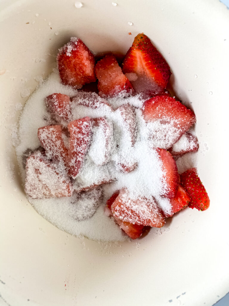 strawberry cheesecake tacos
