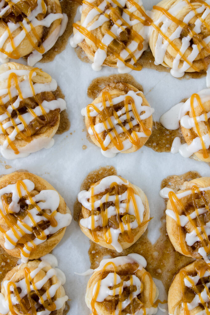 Copy Cat Tasty Caramel Apple Danish Recipe on www.theaffordablefoodie.com