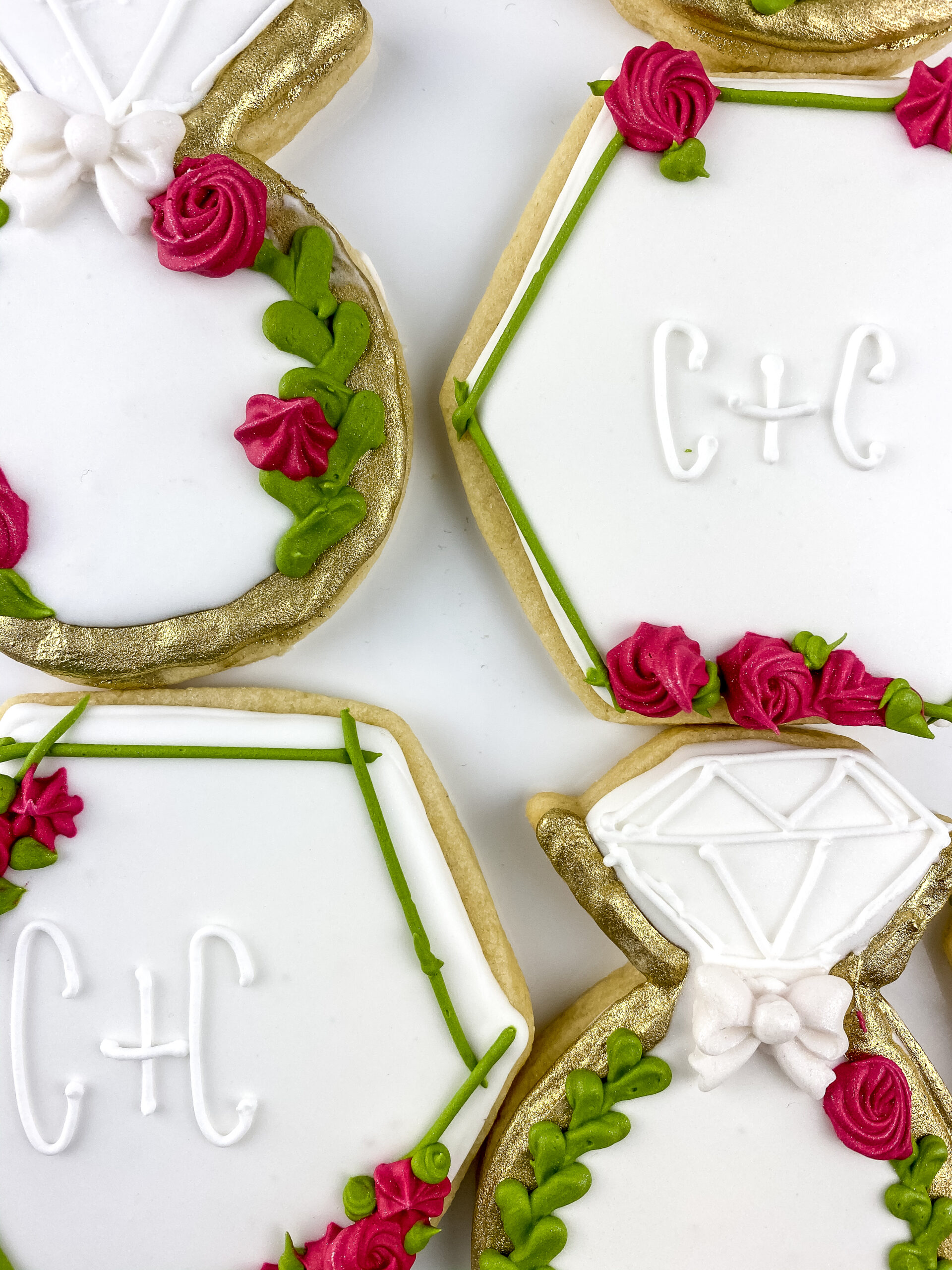 Engagement Sugar Cookies