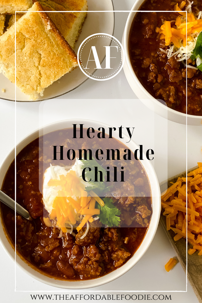 Hearty Homemade Chili