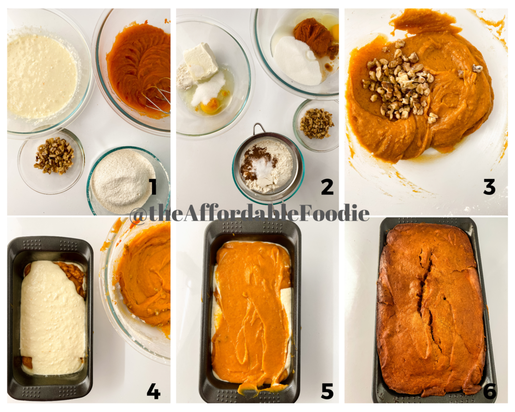Cream Cheese Pumpkin Bread at www.theaffordablefoodie.com