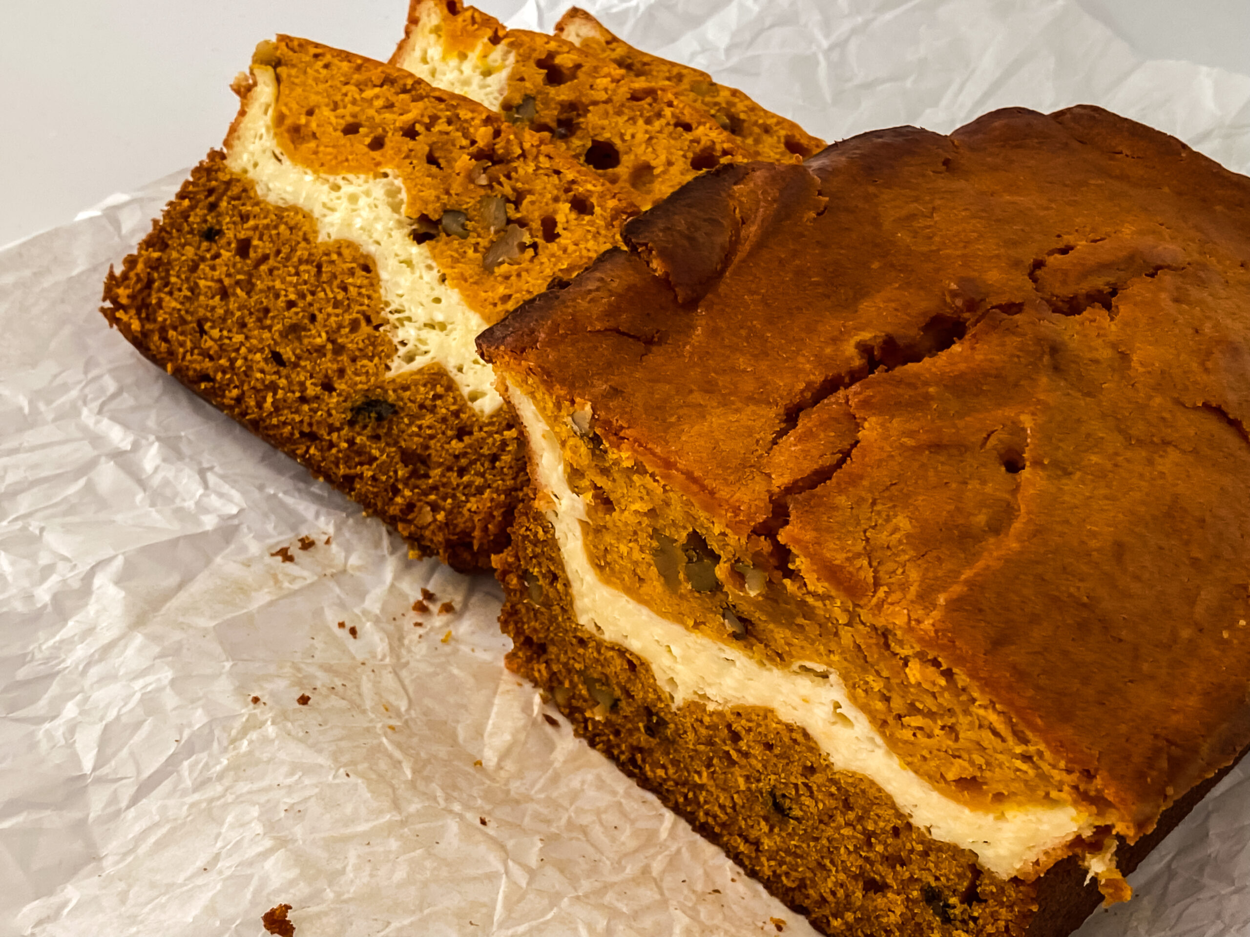 Cream Cheese Pumpkin Bread at www.theaffordablefoodie.com