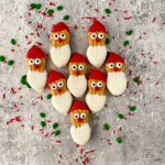Nutter Butter Santa Cookies at www.theaffordablefoodie.com