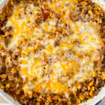 One Pan Mexican Recipe at www.theaffordablefoodie.com
