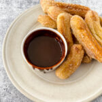 easy-to-make churros recipe at www.theaffordablefoodie.com