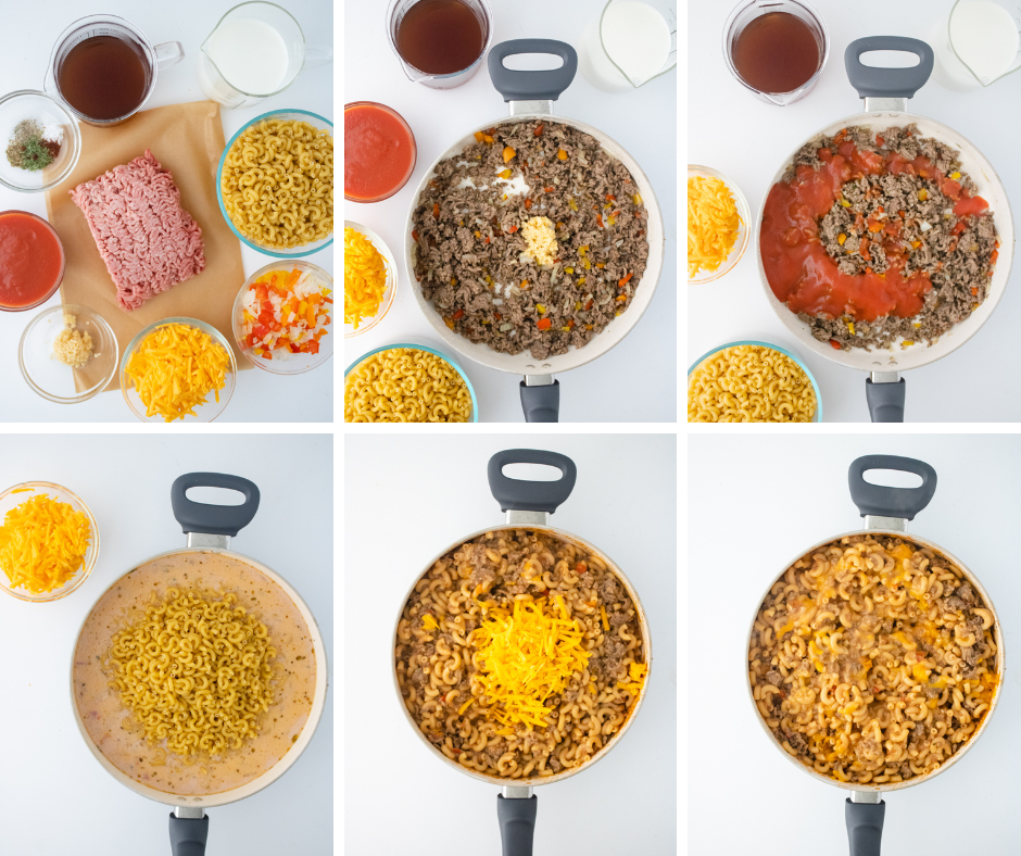 Affordable Foodie Cheesy Hamburger Helper