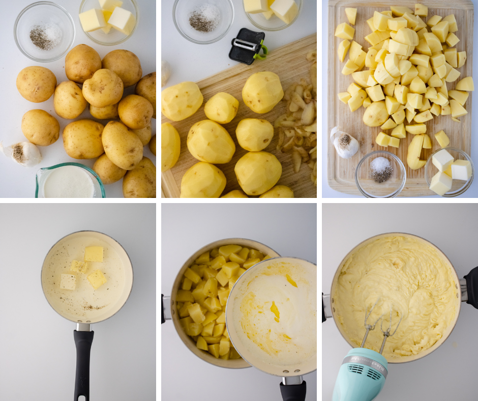 garlic mashed potatoes