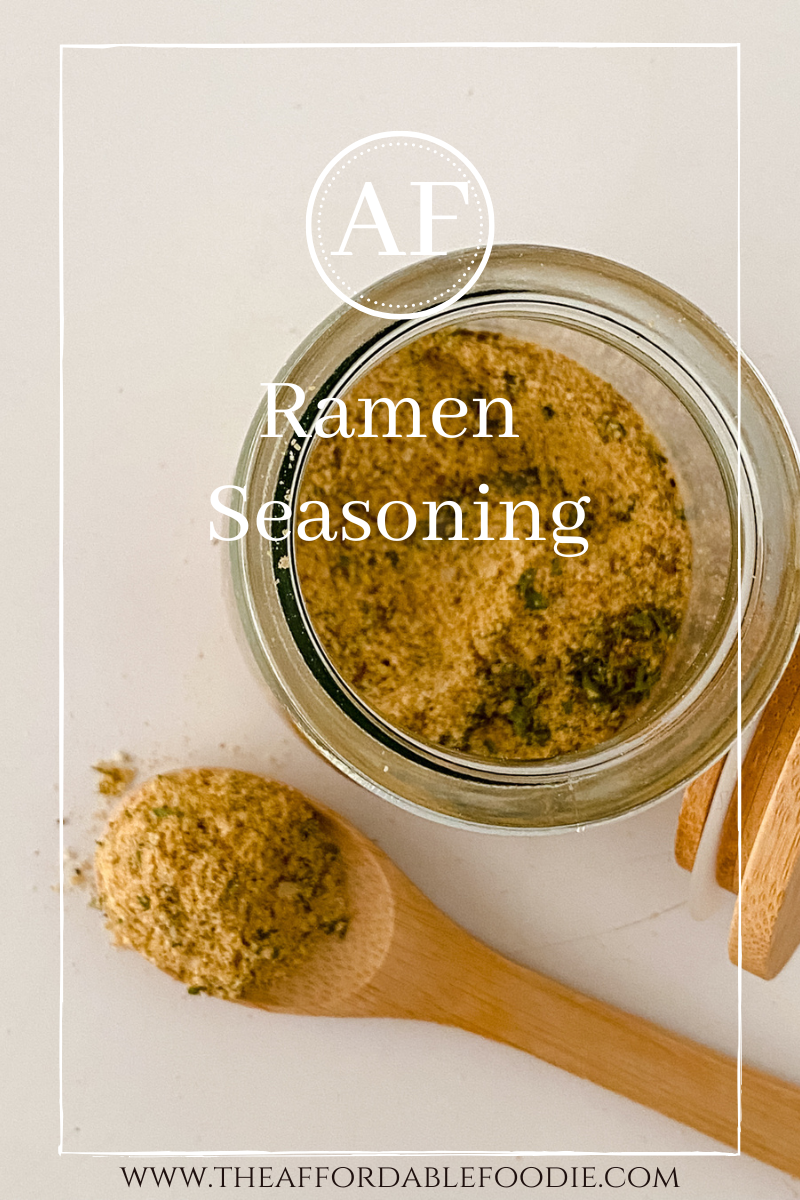 Ramen Seasoning: Elevate Your Homemade Ramen Game