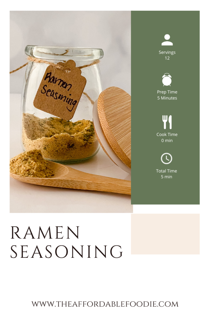 Ramen Seasoning
