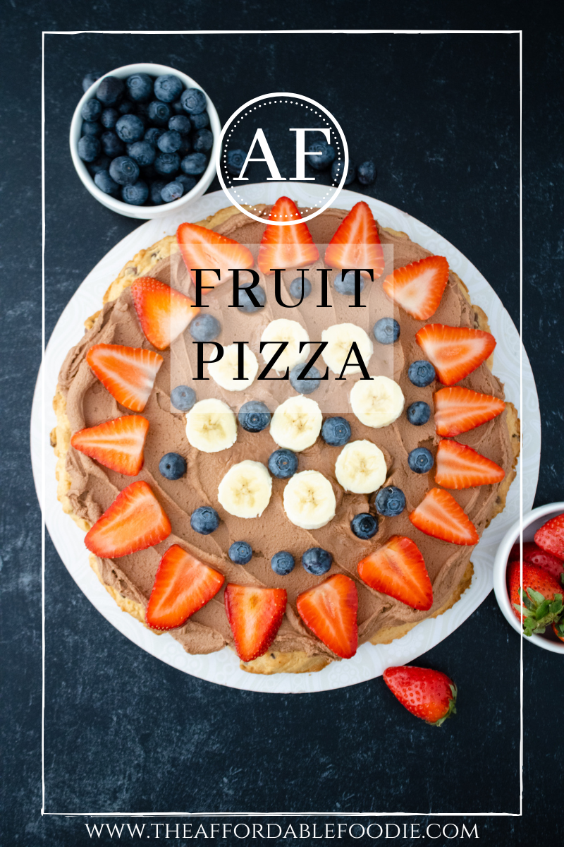 How to Make a Chocolate Chip Fruit Pizza