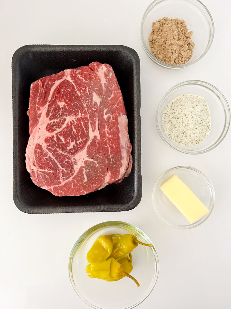 Mississippi pot roast ingredients