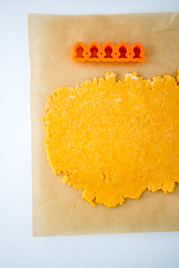 cheese dough for goldfish crackers