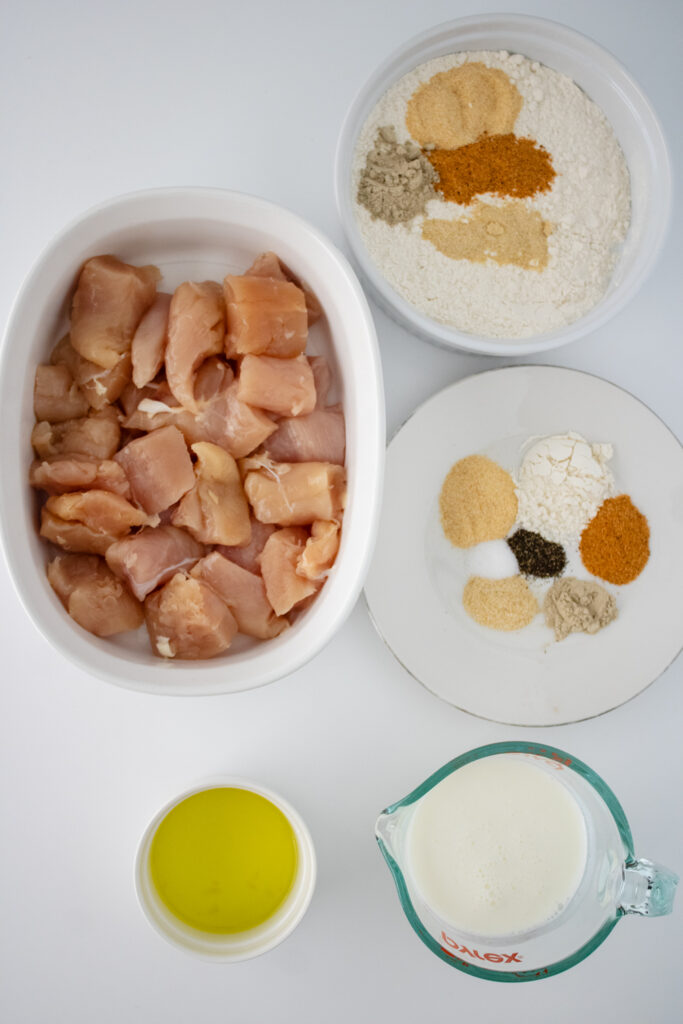 Copy Cat Chick-fil-A Chicken Nuggets ingredients