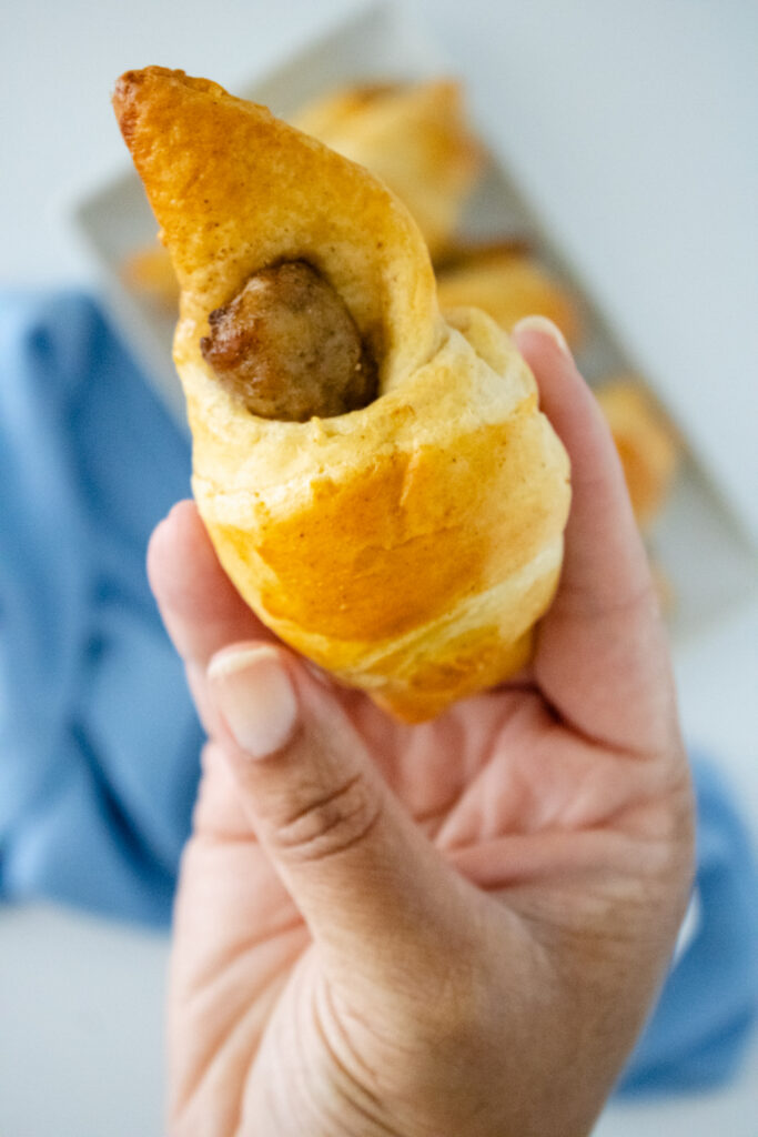 breakfast pigs in a blanket