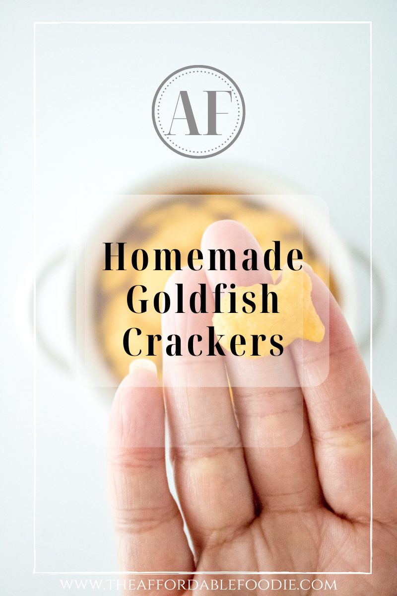 Homemade Goldfish Crackers