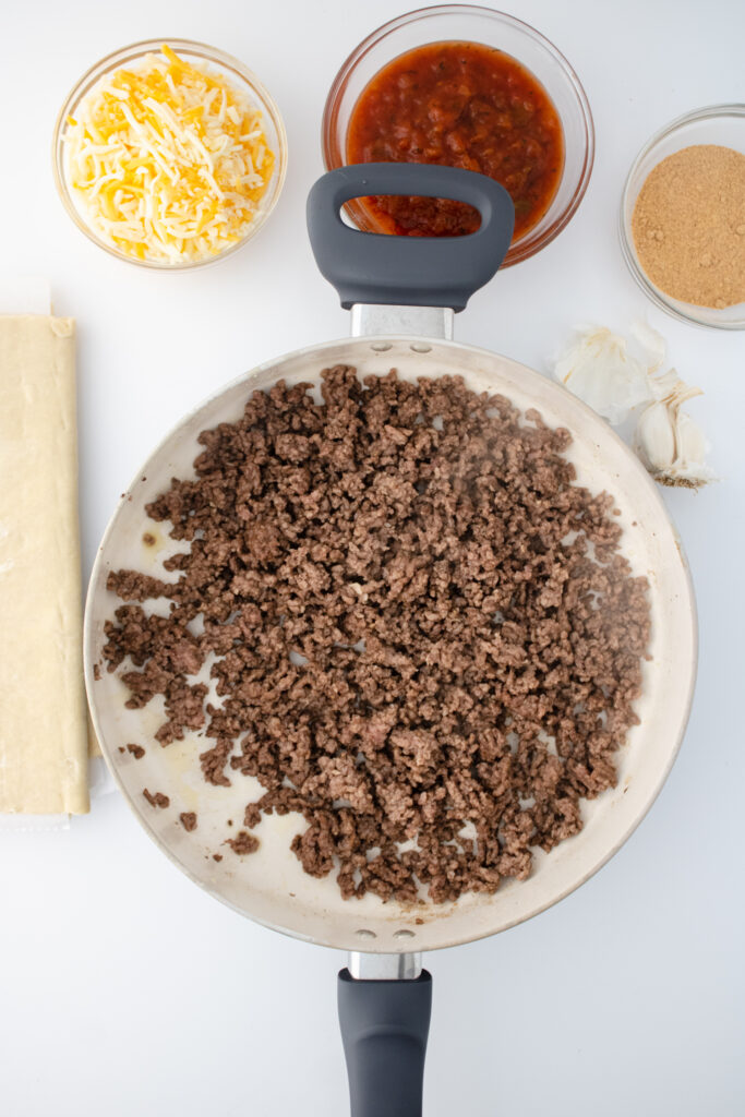 taco pinwheels process of preparation